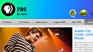 PBS Homepage Redesign